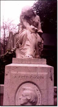 Chopin's Grave in Paris