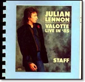 Julian Lennon Tour Book