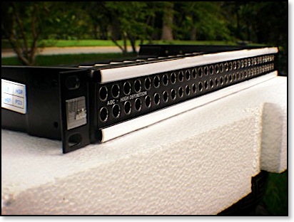 Patch Vidéo ADC Mvj-bk Rack Haute Définition - Occasion, Opérationnel, Pour Installations Audiovisuelles