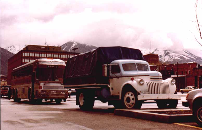 Joe Samplke Tour Bus