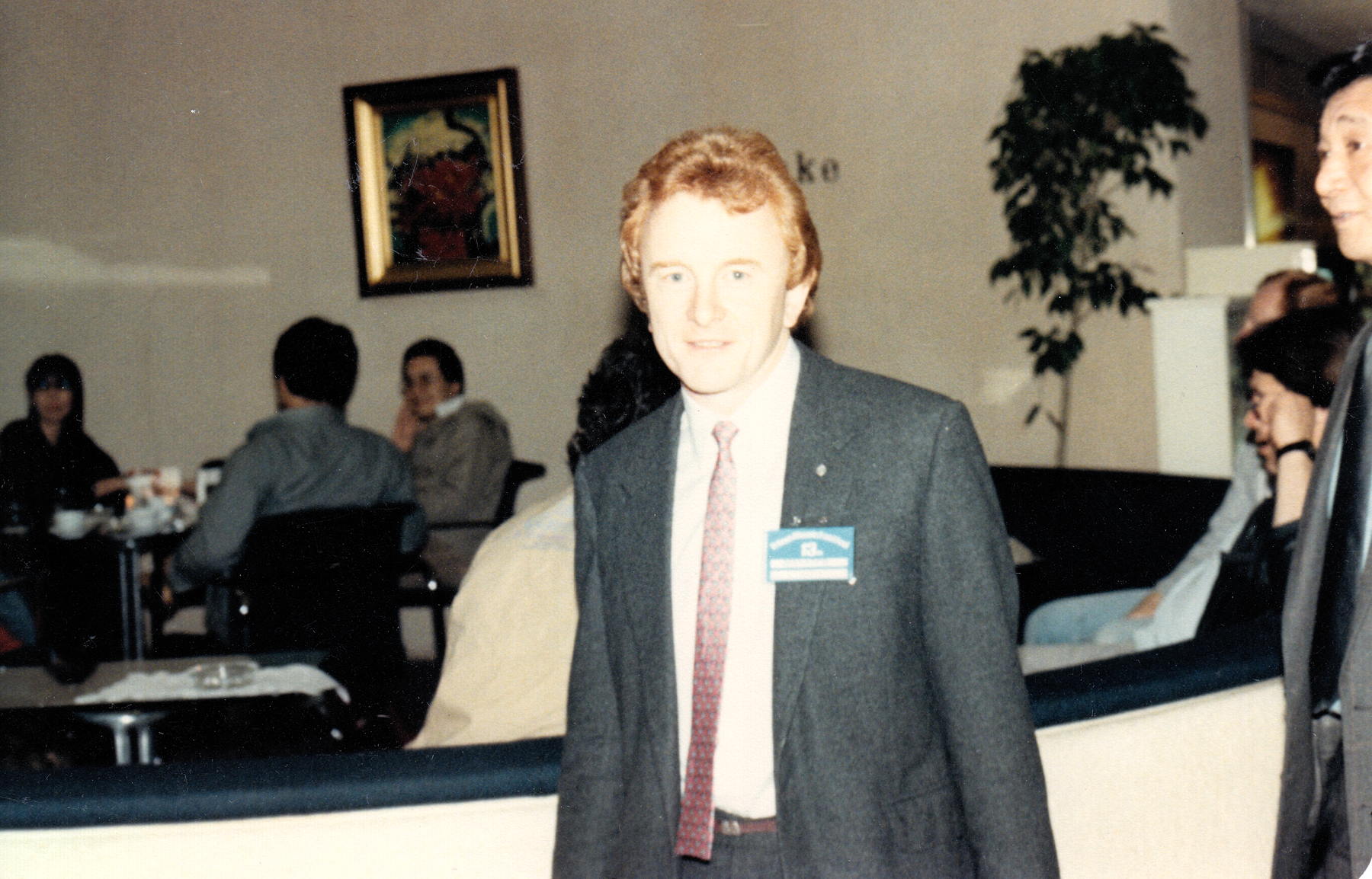 Peter Asher in Japan 1983