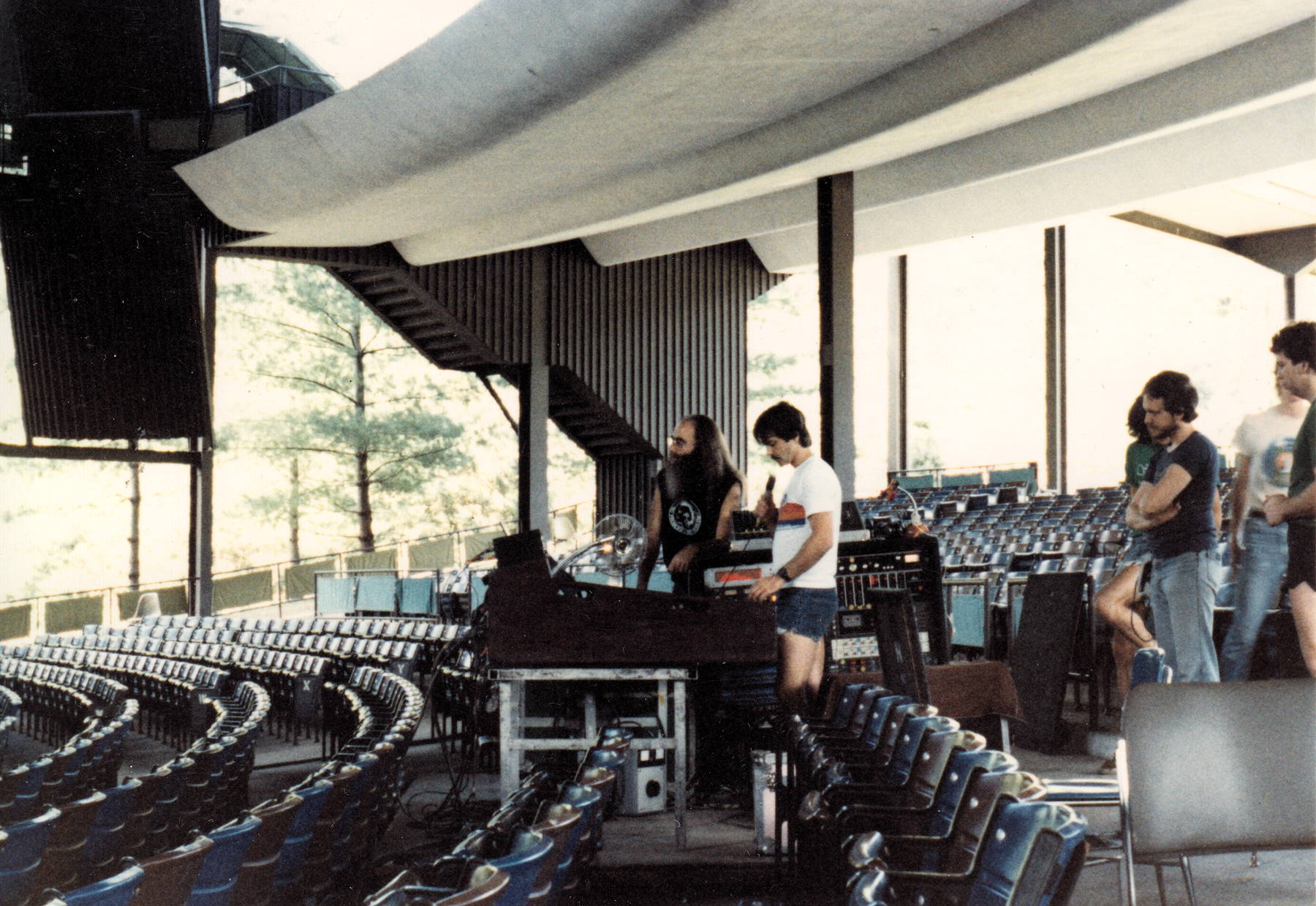 Soundcheck at Saratoga Springs, NY