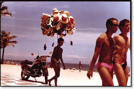 Hats for Sale at Copacabana